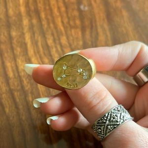 Aries Statement Ring